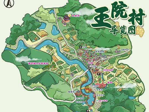 涧西VR全景导览如何增强手绘地图的沉浸感与互动性？